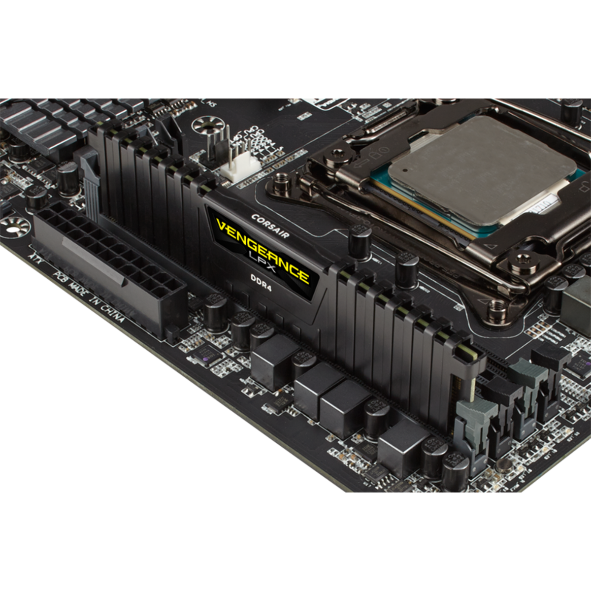 Corsair Vengeance LPX 16GB (2x8GB) DDR4 DRAM 3000MHz C15 Desktop Memory Kit  - Black (CMK16GX4M2B3000C15)